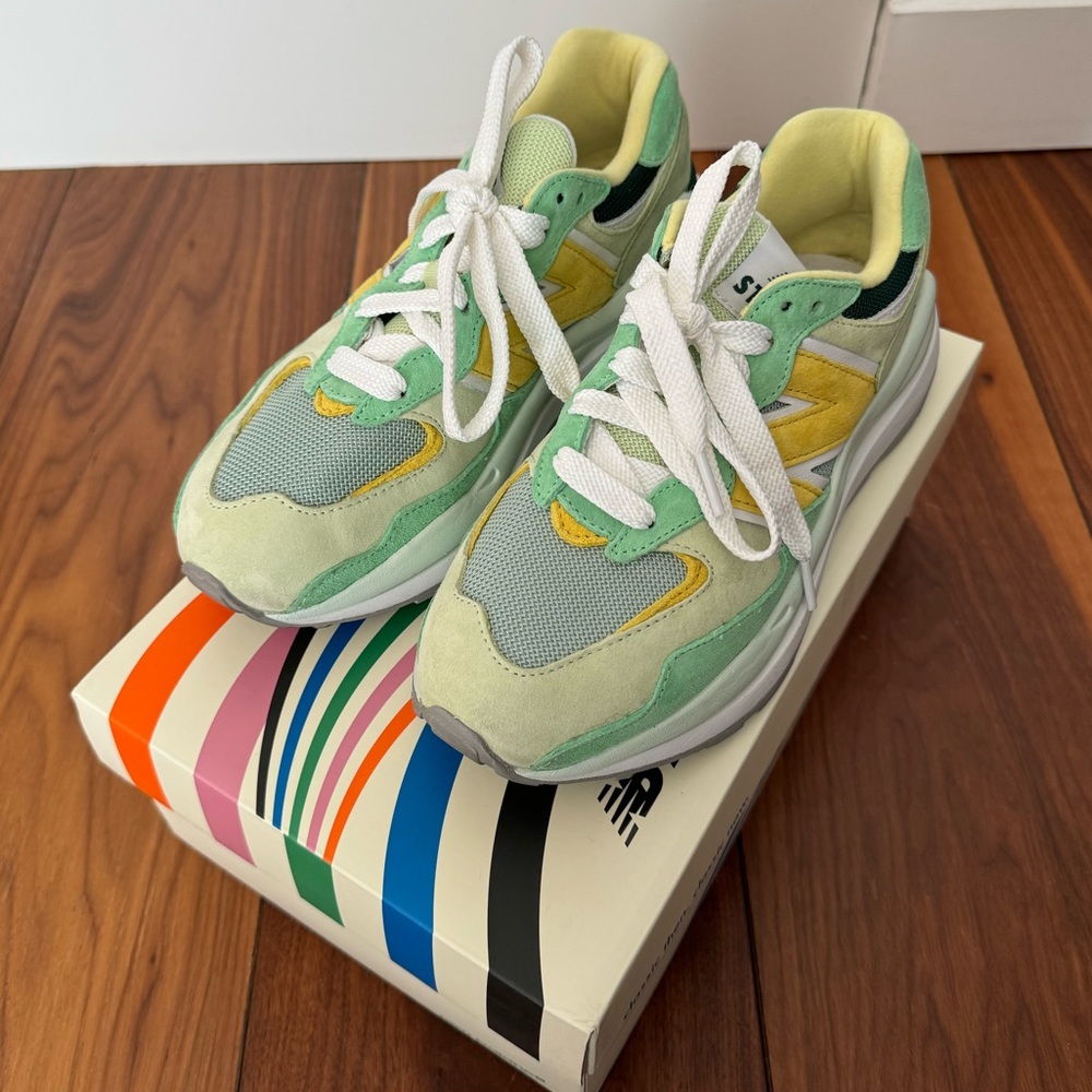 New Balance x STAUD 57/40 Green - Men’s US 6 / UK 5.5 / EU 38.5